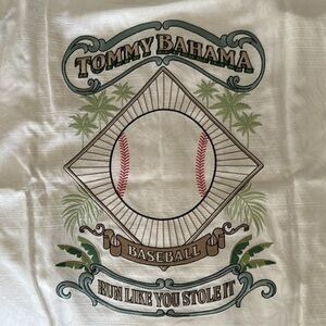 NWT MLB shirt Tommy Bahama silk size medium men’s baseball